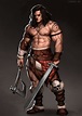 [Art][OC] The Barbarian : r/DnD