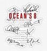 Ocean%27s 8 Stickers for Sale | Oceans 8, Ocean 8 movie, Movie infographic