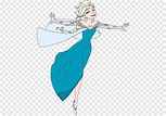 Elsa Anna congelada, Elsa, mano, color, ilustración de moda png | PNGWing