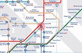 Stratford station map - London Underground Tube