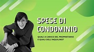 SPESE DI CONDOMINIO: QUALI A CARICO DEL PROPRIETARIO E QUALI DELL ...