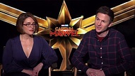 Anna Boden & Ryan Fleck Interview: Captain Marvel - YouTube