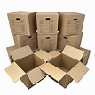 12 Premium Medium Moving Boxes 18x18x16" Cardboard Box - Walmart.com ...