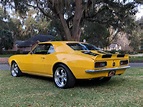 1st gen restored yellow 1967 Chevrolet Camaro 4spd For Sale ...