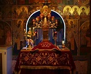 The altar of a Greek Orthodox Church at Pascha (Easter) | Smithsonian ...