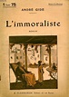 L'IMMORALISTE. COLLECTION : SELECT COLLECTION N° 269 par GIDE ANDRE ...