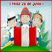 Día de la Independencia del Perú | Dia del niño peruano, Día del niño y ...