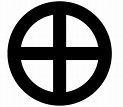 Crossed circle | Cruz vector, Circulo, Cruz