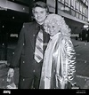 Dame Barbara Windsor and her husband Ronnie Knight arriving at Heathrow ...