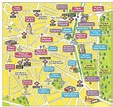 Educational infographic : Mapa: El centro de Madrid | Infographic Cool ...