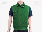 多功能工作背心 釘釦加拉鍊 訂製款 綠色 VCAN-G-06-創意家團體服-團體服,台北團體服