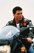 Tom Cruise rides motorcycle around airfield as Maverick in first ...