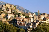Zitadelle über der Altstadt von Corte, … – Bild kaufen – 70022865 ...