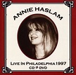 Live in Philadelphia 1997 [CD + DVD]: Annie Haslam: Amazon.ca: Music