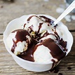 Vanilla ice cream with chocolate | High-Quality Food Images ~ Creative ...