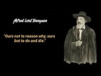 Aprende y disfruta con las 10 mejores frases de Alfred Lord Tennyson ...