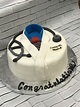 Pin on Graduation Cakes | Doctor graduation cake, Medical cake ...