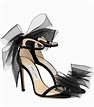 Lyst - Jimmy Choo Aveline 100 Embellished Sandals in Black