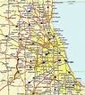 Chicago map - City map of Chicago (United States of America)