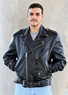Vintage Wilsons Leather Biker Jacket Men Open Road Large | Etsy