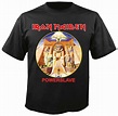 Iron Maiden Powerslave Black T-Shirt – Metal & Rock T-shirts and ...