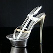 Adrienne Maloof Shoes | Adrienne Maloof Metallic Heels 6m New | Poshmark