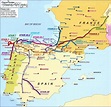 Santiago de Compostela Road Map Online - ToursMaps.com