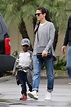 Sandra Bullock hits the bowling alley with son Louis | Daily Mail Online