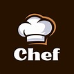 Chef Logo Design Templates 7475465 Vector Art at Vecteezy