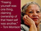 Author Toni Morrison's most inspirational quotes through the years ...
