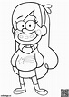 Mabel Pines coloring pages, Gravity Falls coloring pages - Colorings.cc