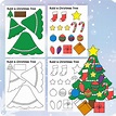 Free Christmas Tree Printable | Cut & Paste Activity | Mrs. Merry