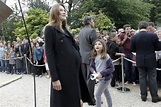 Pregnant Carla Bruni Due in October, Makes First Public Appearance in ...