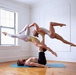 Trio Acroyoga | Fotos yoga, Yoga, Foto