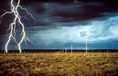 The Lightning Field nel deserto del Nuovo Messico - Walter De Maria, l ...