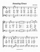Free Choir Sheet Music – Amazing Grace – Michael Kravchuk