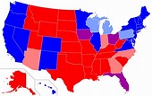 Red states and blue states - Wikipedia