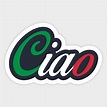 Ciao! Hello in Italian. by vladocar | Ciao, Italian words, Ciao italian