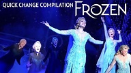 Frozen On Broadway Different Elsas Quick Dress change Compilation | Let ...