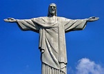 Christ the Redeemer Statue on Corcovado Mountain in Rio de Janeiro ...