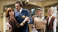 Isla Blair, Peter Bowles, George Cole and Rosalind Ayres in The Bounder ...