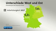 Video: Stand der deutschen Einheit: Bericht sieht weiter Ost-West ...