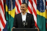 Presidente Barack Obama chega à Cidade de Deus, comunidade da zona ...