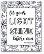 Free Printable Christian Coloring Pages - Printable Free Templates Download