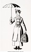 Mary Poppins Book Illustration Original Art (Walt Disney, c. | Lot ...
