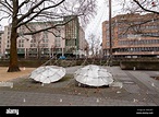 Nuremberg, Germany - DEC 28, 2021: The Magnus-Hirschfeld-Platz in Nuremberg at the Sterntor has ...