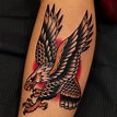 Old School Inspiration | Inkstinct | Traditional eagle tattoo, Tribal ...