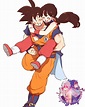 Dragon Ball-Goku and Milk-Render by Taanu-chaan on DeviantArt