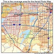 Aerial Photography Map of Grand Prairie, TX Texas