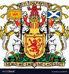 Scotland coat-of-arms Royalty Free Vector Image
